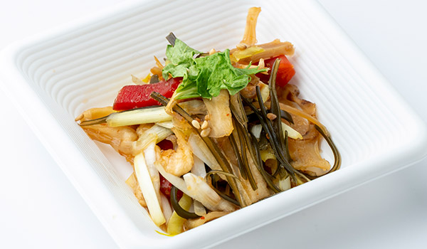 仁井田 由記さん「黄ニラ＆干し野菜たっぷり松前漬け」